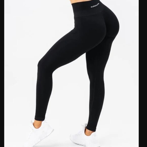 Alphalete Amplify Legging - Jet Black - M - Picture 3 of 6